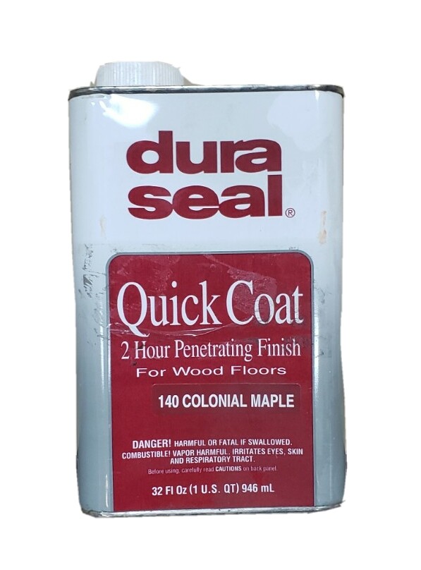 Dura Seal Quick Coat 2 Hour Penetrating Finish – 140 Colonial Maple, 32 Fl Oz