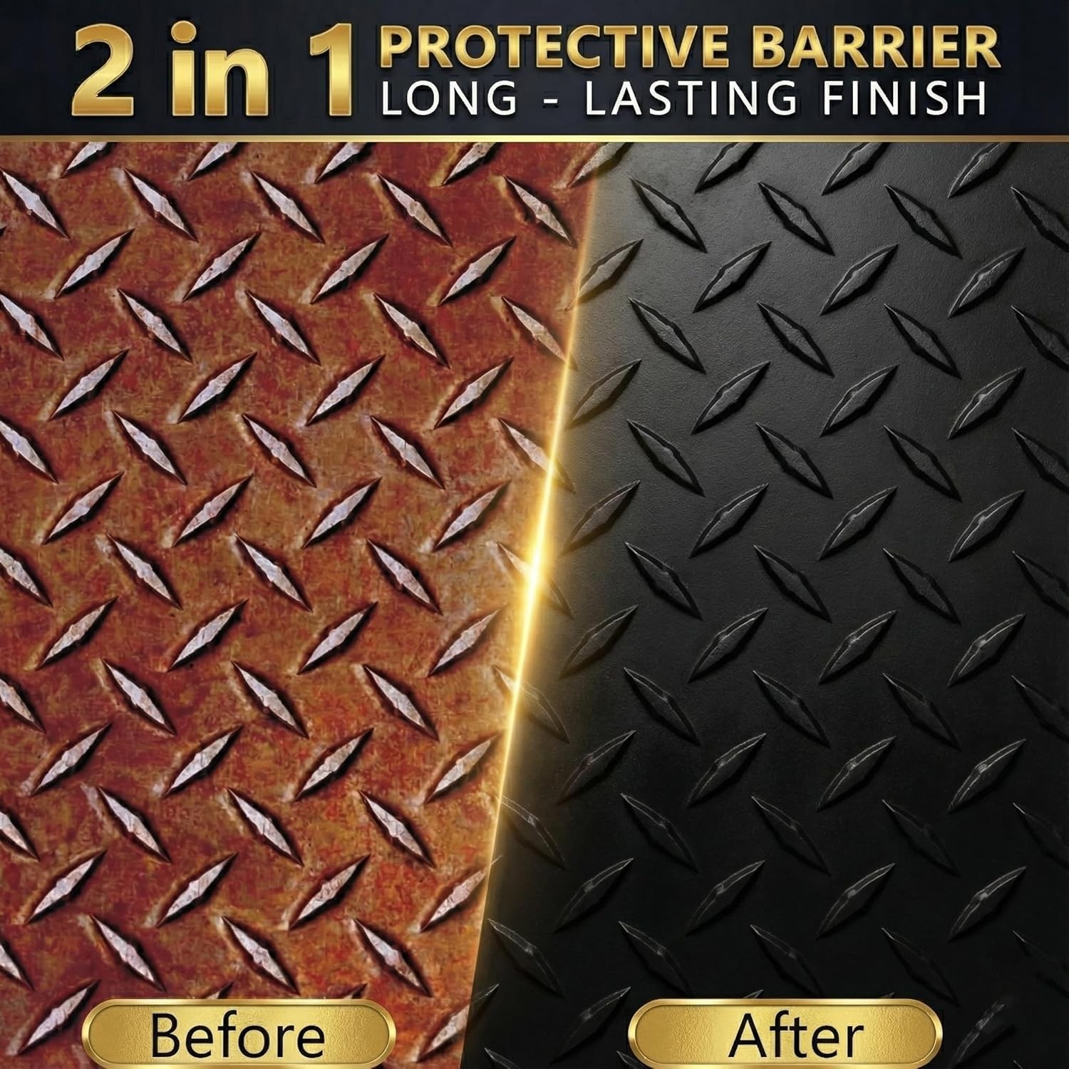 High-Performance 2-in-1 Rust Converter Paint – 35 oz Non-Flammable Matte Finish