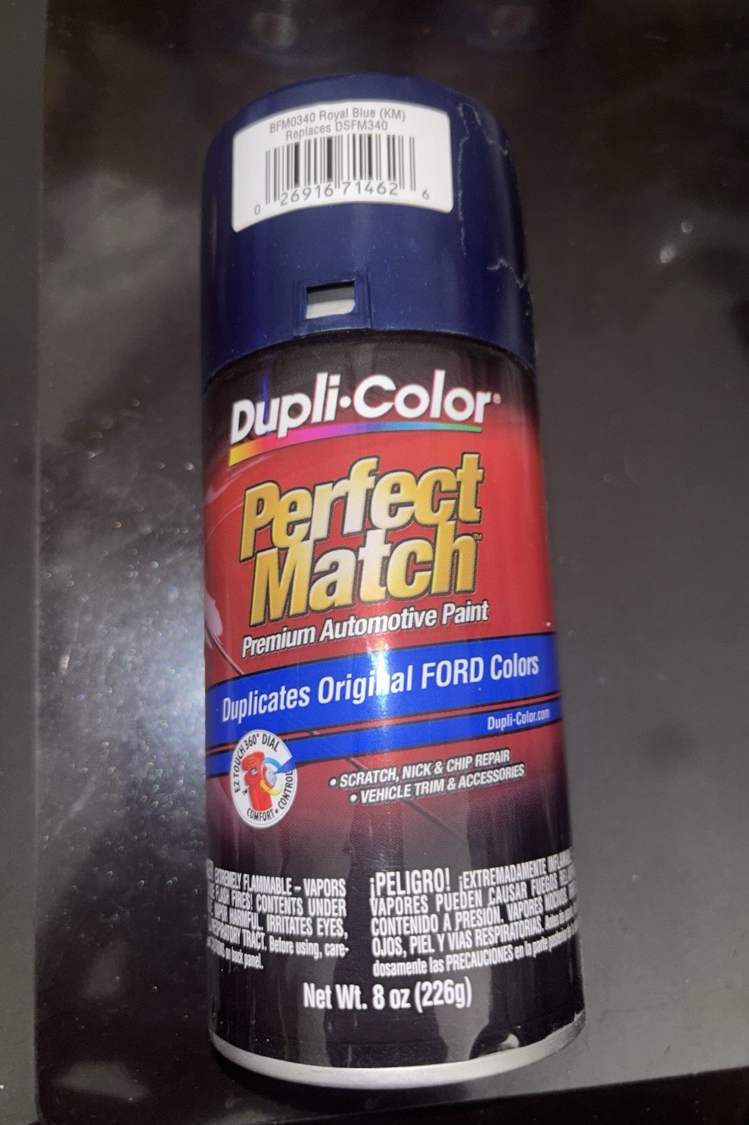 Dupli-Color EBFM03407 Perfect Match Automotive Spray Paint Ford Royal Blue, 8 oz
