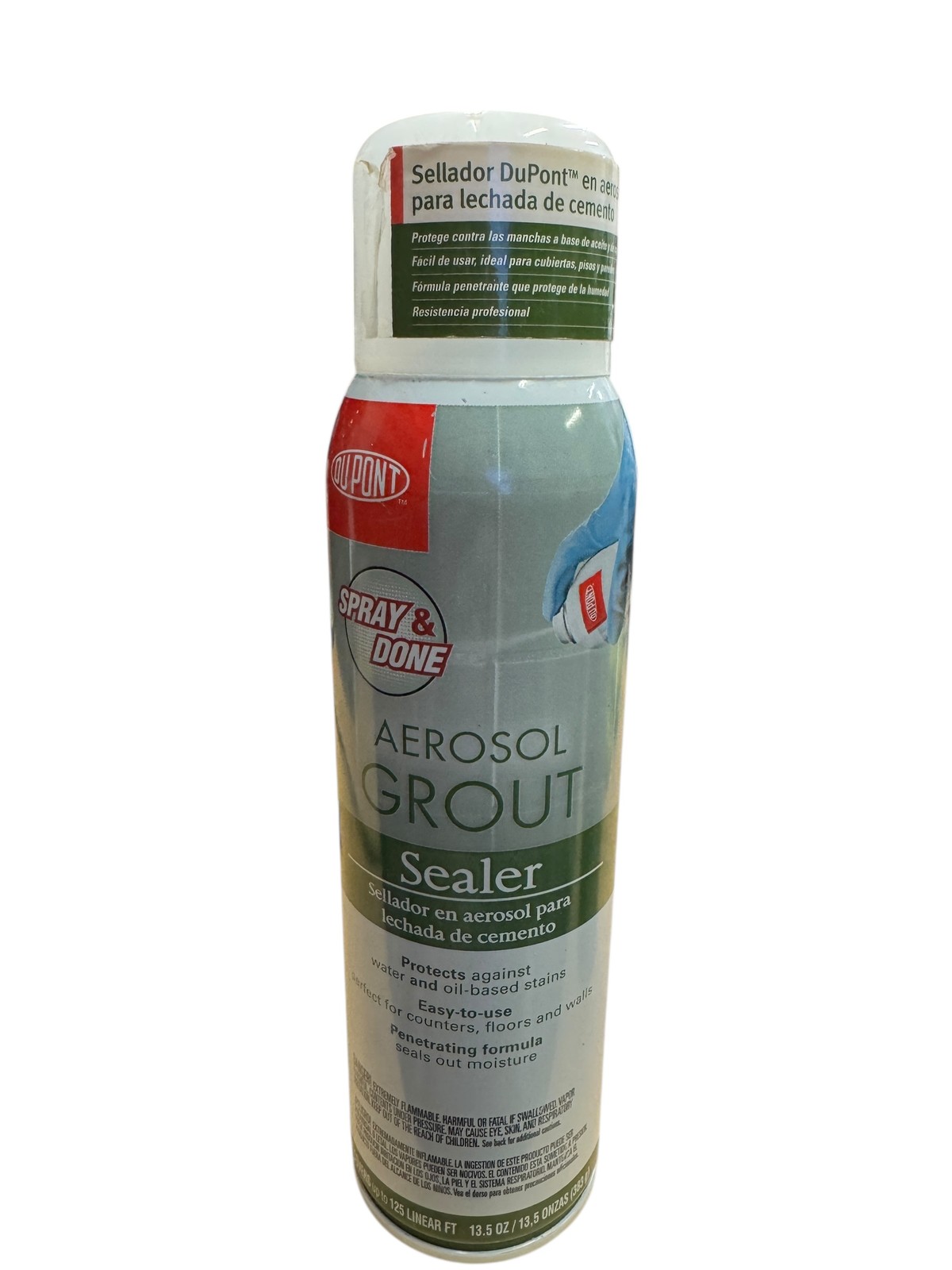 DuPont Spray & Done Aerosol Grout Sealer 13.5oz Water & Oil Stain Protection