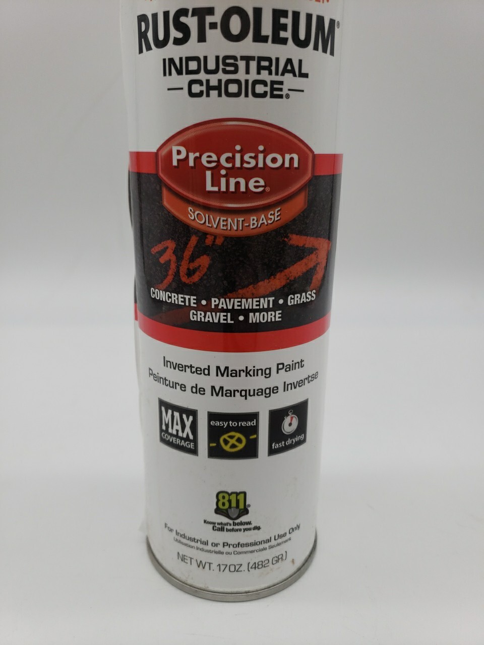 17 oz. Flat Alert Orange Inverted Marking Spray Paint