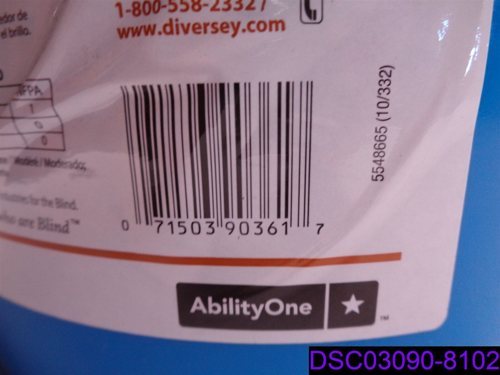 Ability One Diversey Skilcraft Complete Floor Finish 5 Gallon 7930013808387