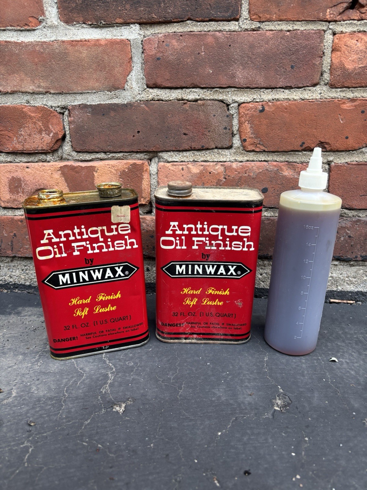 Vintage Minwax Antique Oil Finish Can Approx 42 Oz Total Discontinued Rare! Wood
