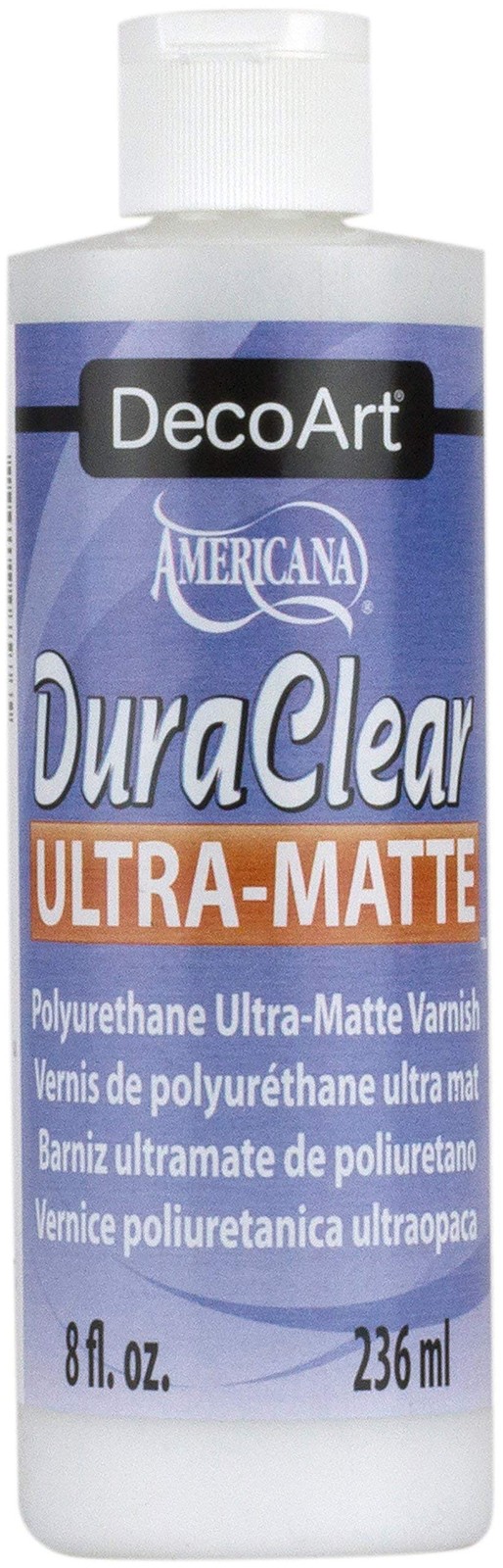Americana DuraClear Ultra Matte Varnish, 8 fl.oz