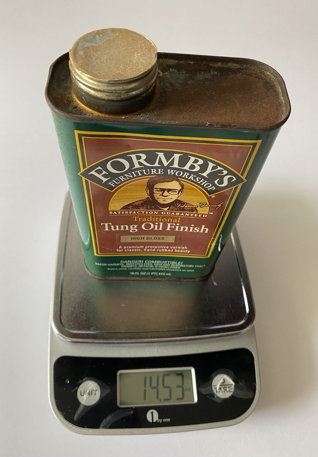 Formby’s Furniture Traditional Tung Oil Finish High Gloss 16 Oz. Bottle