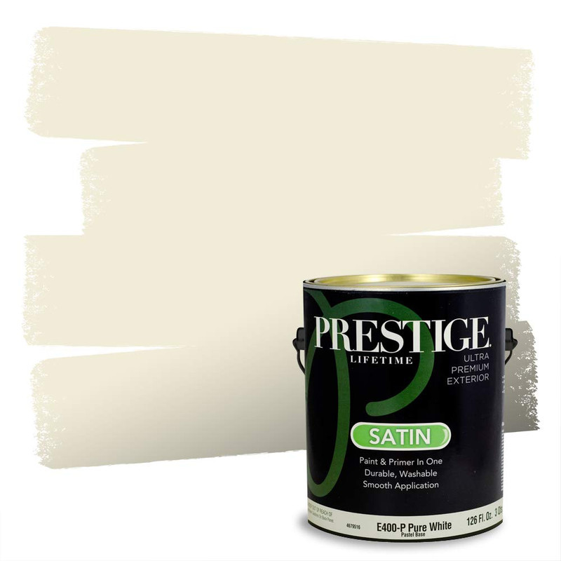 Prestige Paints Exterior Paint And Premiumr In One 1-Gallon Satin Comparable