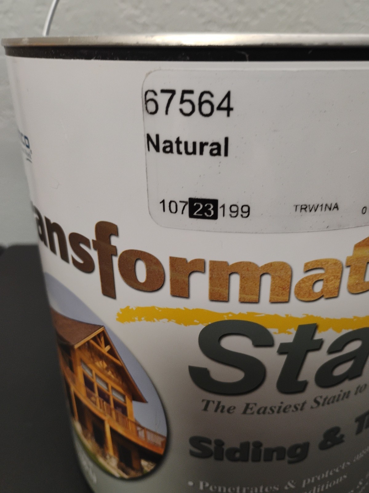 Sashco Wood Stain Transformation Siding & Trim – 1 Gallon – Natural Color New