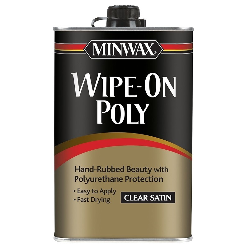 Minwax 60910000 Polyurethane, Oil Base, Clear, Liquid, 1 qt Can, 0.84 Specific G