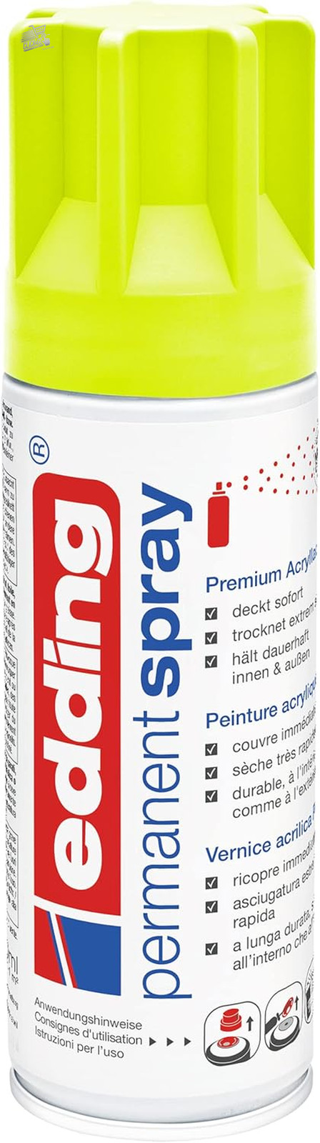 Matte Red Spray Paint 200ml Professional Acrylic Enamel Wood Metal Glass