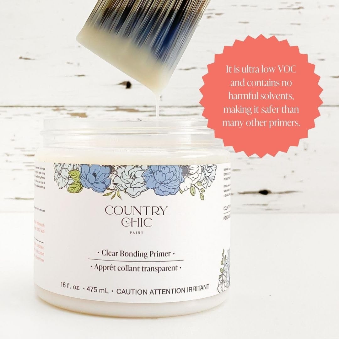 Country Chic Paint Clear Bonding Premiumr – Chalk Style Furniture Paint Surface