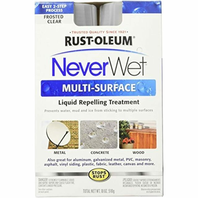 NEVER WET! Rust-Oleum Liquid Repelling Treatment – 18oz New In Box!
