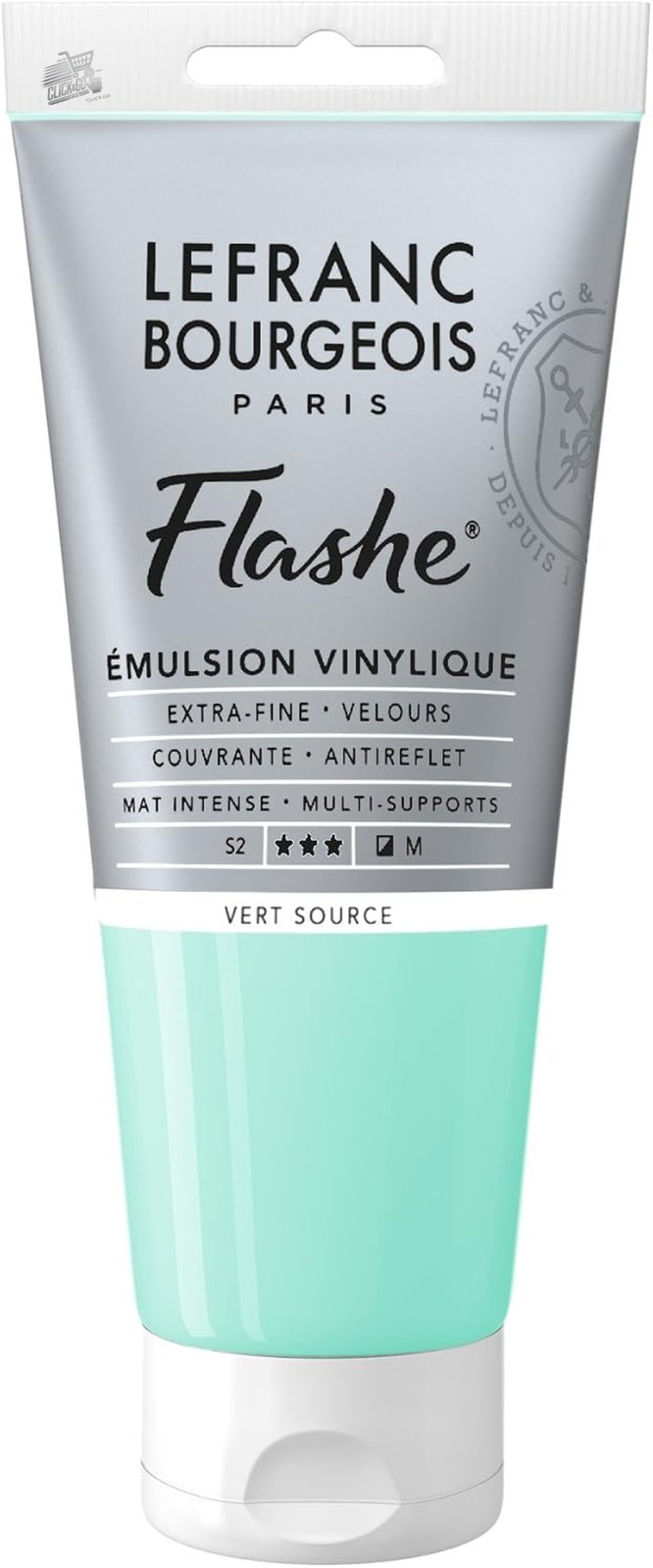 ACRYLIC COLOR FLASHES LEFRANC BOURGEOIS 80ML EXTRA FINE VINYL MATTE GREEN AC
