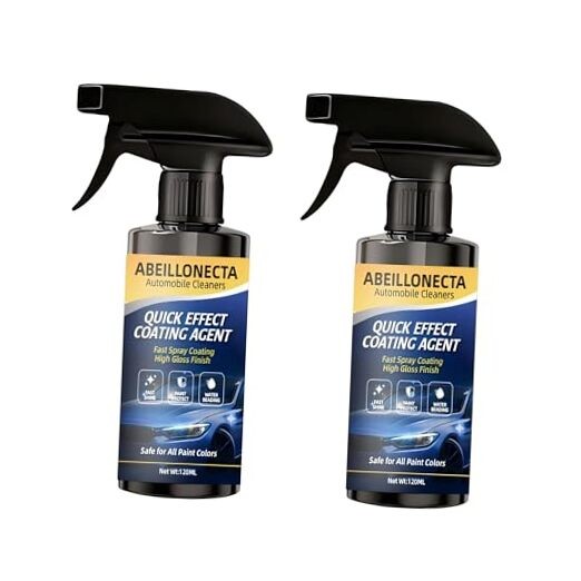 2PCS Car Coating Spray for Automobile Cleaning, Quick Coating Agent for Car