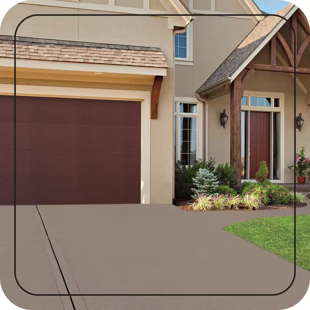 1 Gal. Tan Granite Grip Decorative Flat Interior/Exterior Concrete Floor Coating