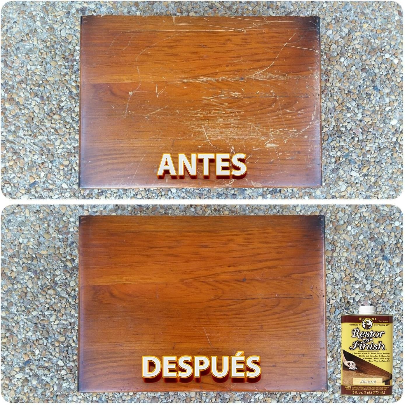 Restore Wood Finishes with Ease – Howard Cherry Restor-A-Finish – 1.05 Pounds