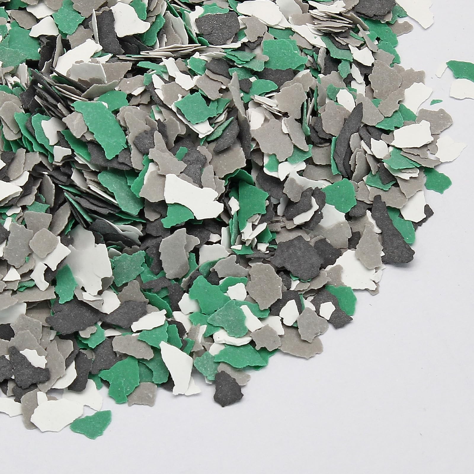 Decorative Epoxy Floor Flakes Color Chips Concrete Coating Mix