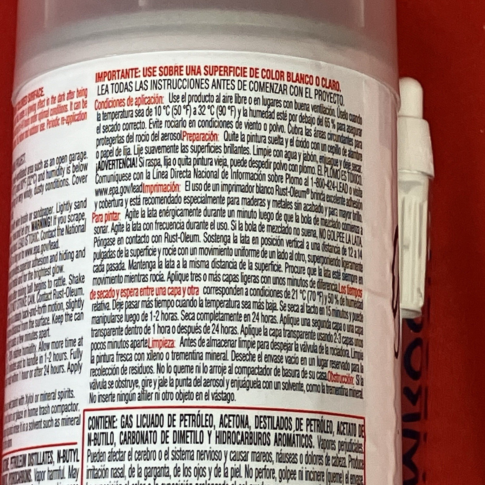 1 – 10oz Rust-Oleum / Spray Paint / Glow in The Dark MAX / 278733 / Halloween