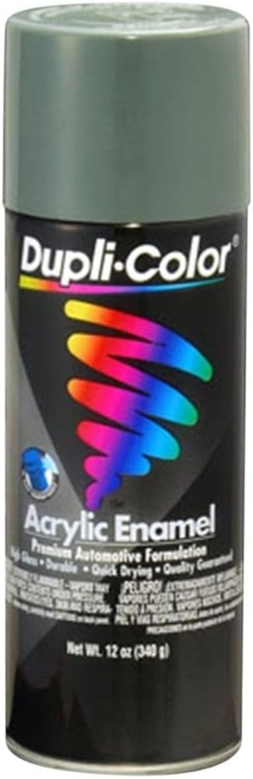 Dupli-color Multi-Purpose Enamel, Gloss Gray, 12 oz