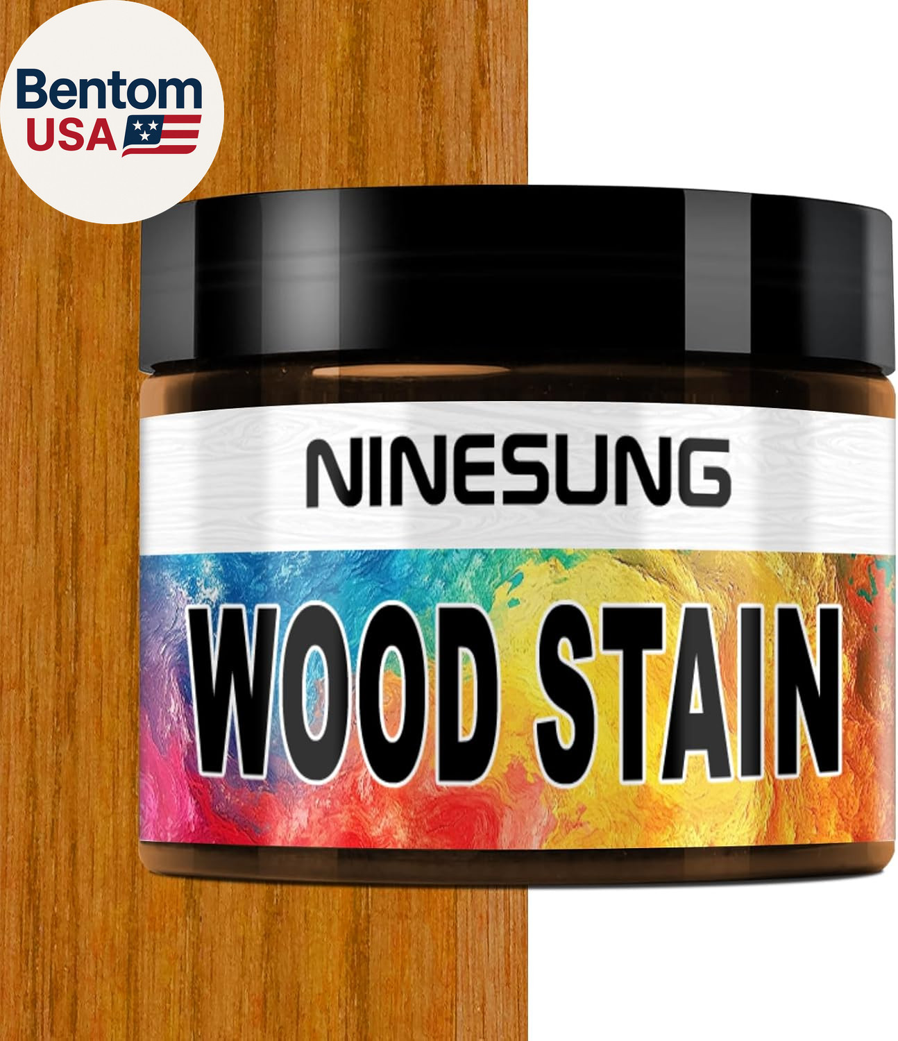 Orange Wood Stain | Wood Dye Powder for Indoor and Outdoor | Furniture Dye | Fas
