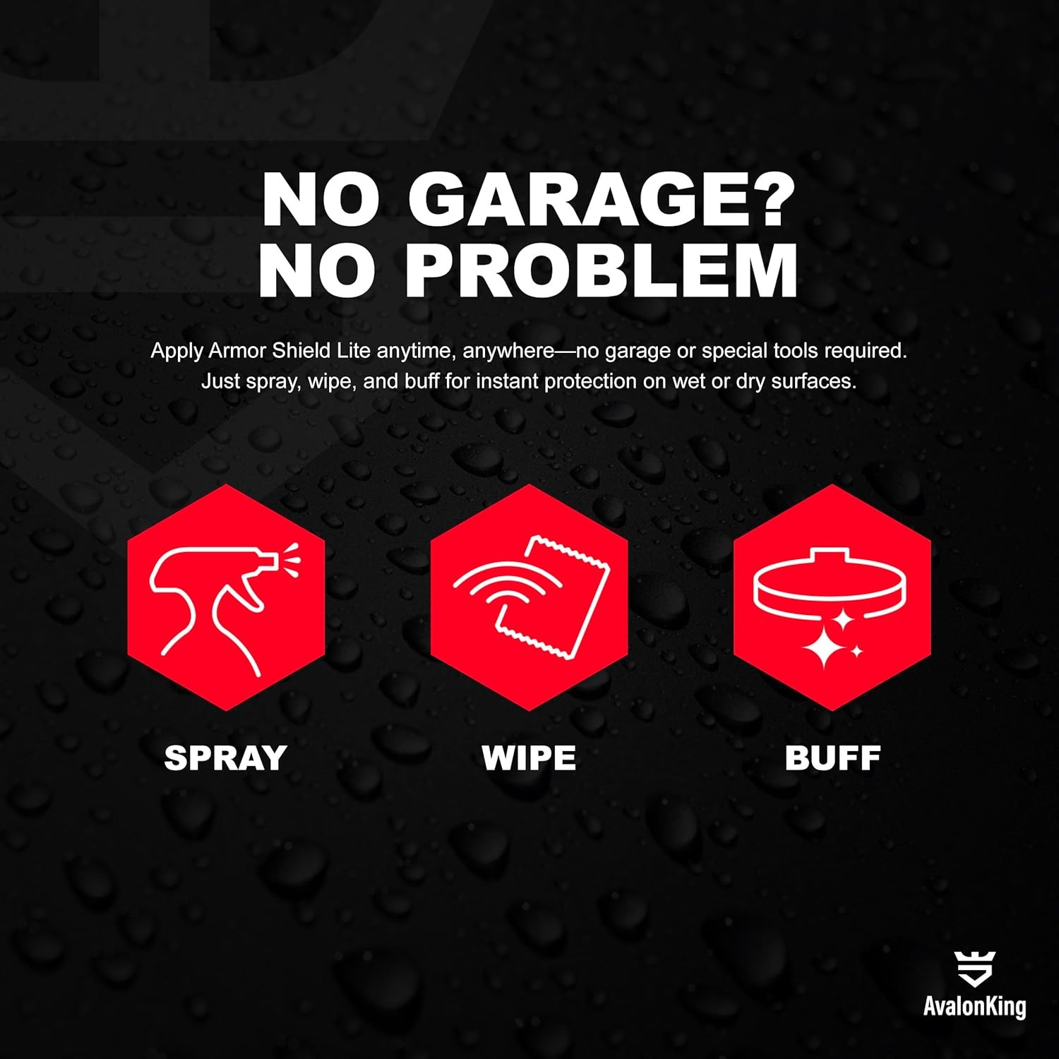 AvalonKing Armor Shield Lite Fast Ceramic Coating Spray – Ceramic Coating for