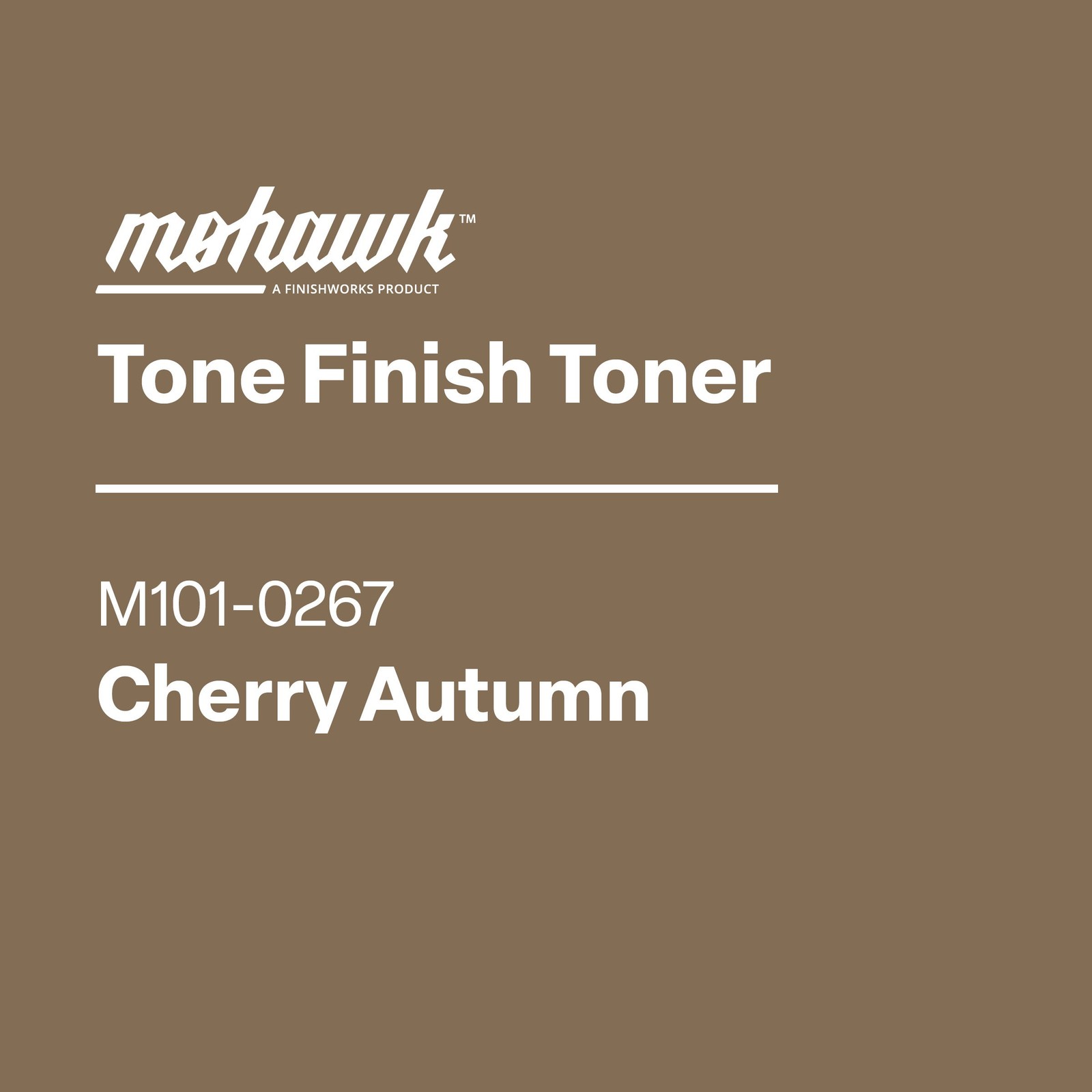 Mohawk Tone Finish Toner Cherry Autumn