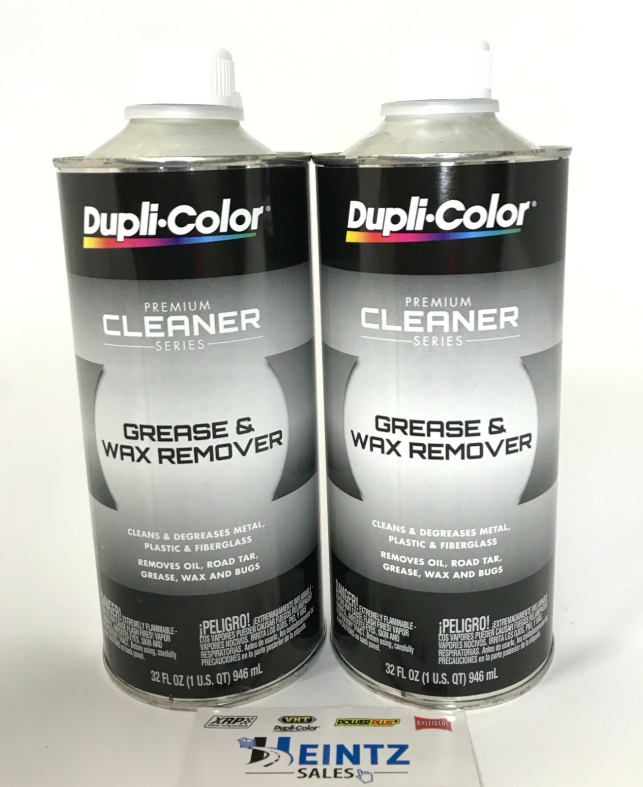 DUPLICOLOR CM541-2 PACK Premium Cleaner Series Grease and Wax Remover -1 quart