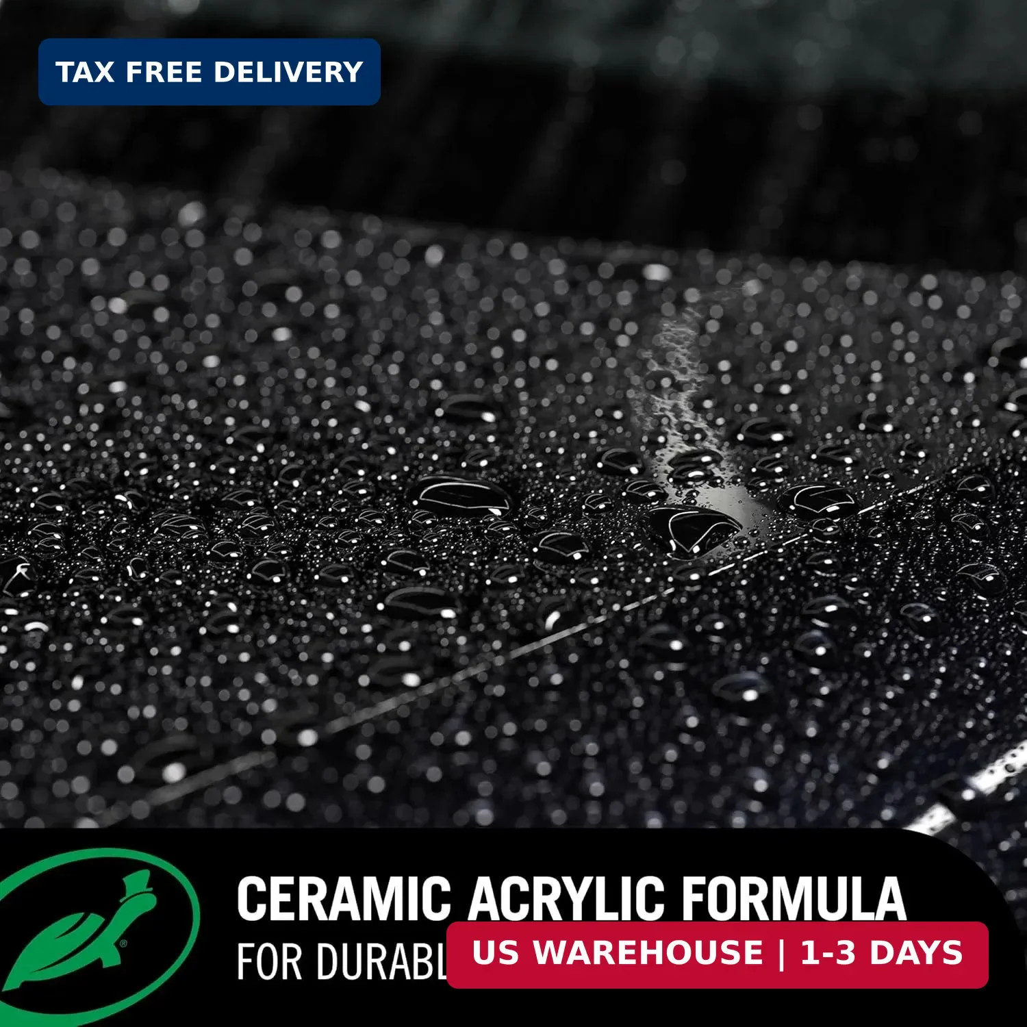 Turtle Wax Hybrid Solutions Ceramic Acrylic Black Car Wax Spray, Restores Appera