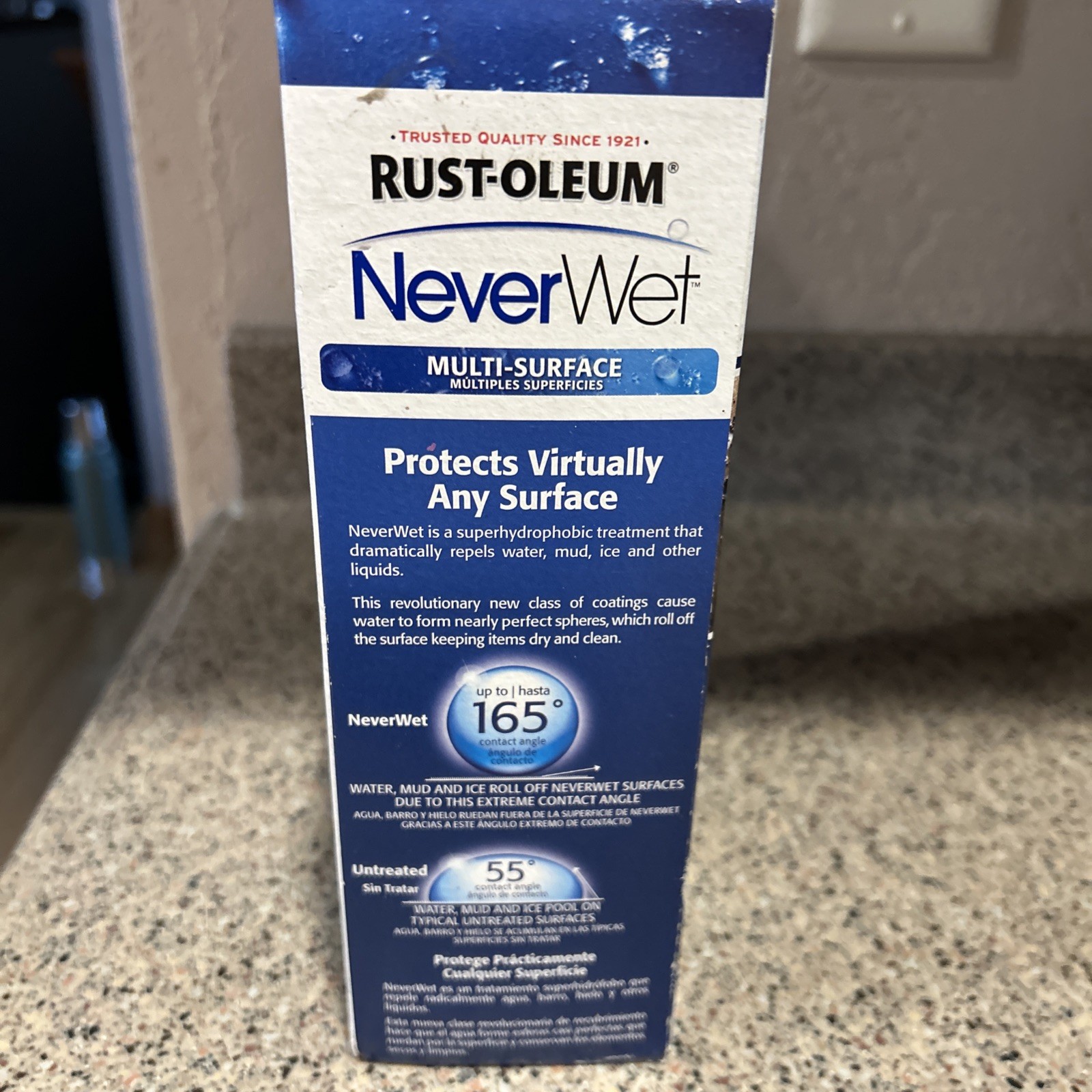 Rust-Oleum NeverWet Multi-Surface Liquid Repelling Treatment – Frosted Clear