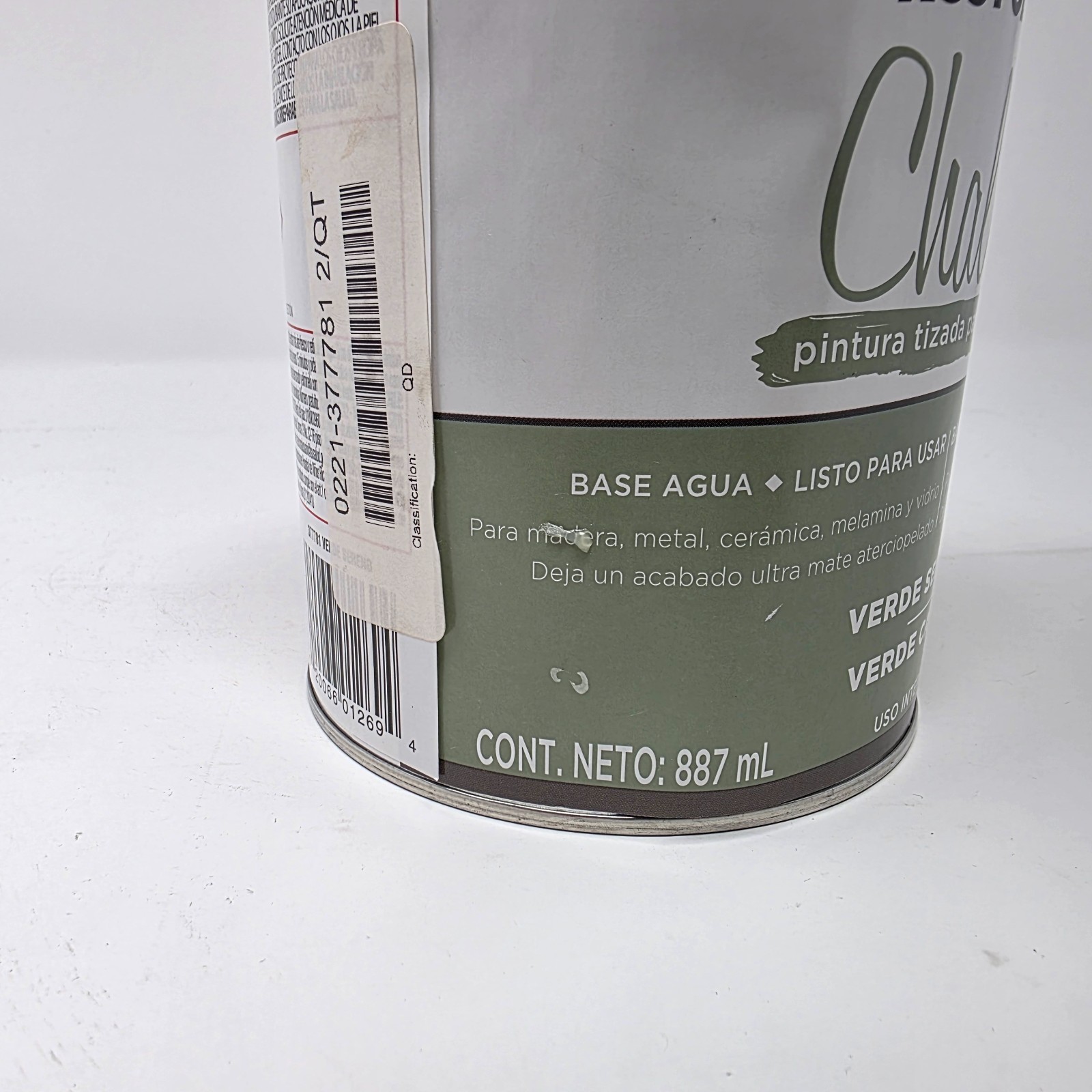 Rust-Oleum Chalked Ultra Matte Verde Sereno ( Serene Green) Chalk Paint Quart