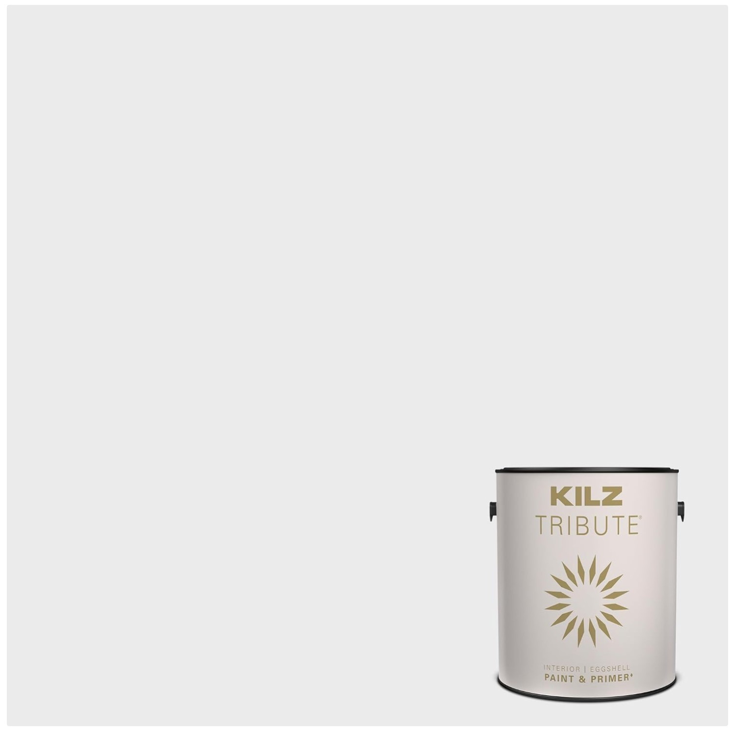 TRIBUTE Interior Eggshell Paint & Primer, Contemporary White