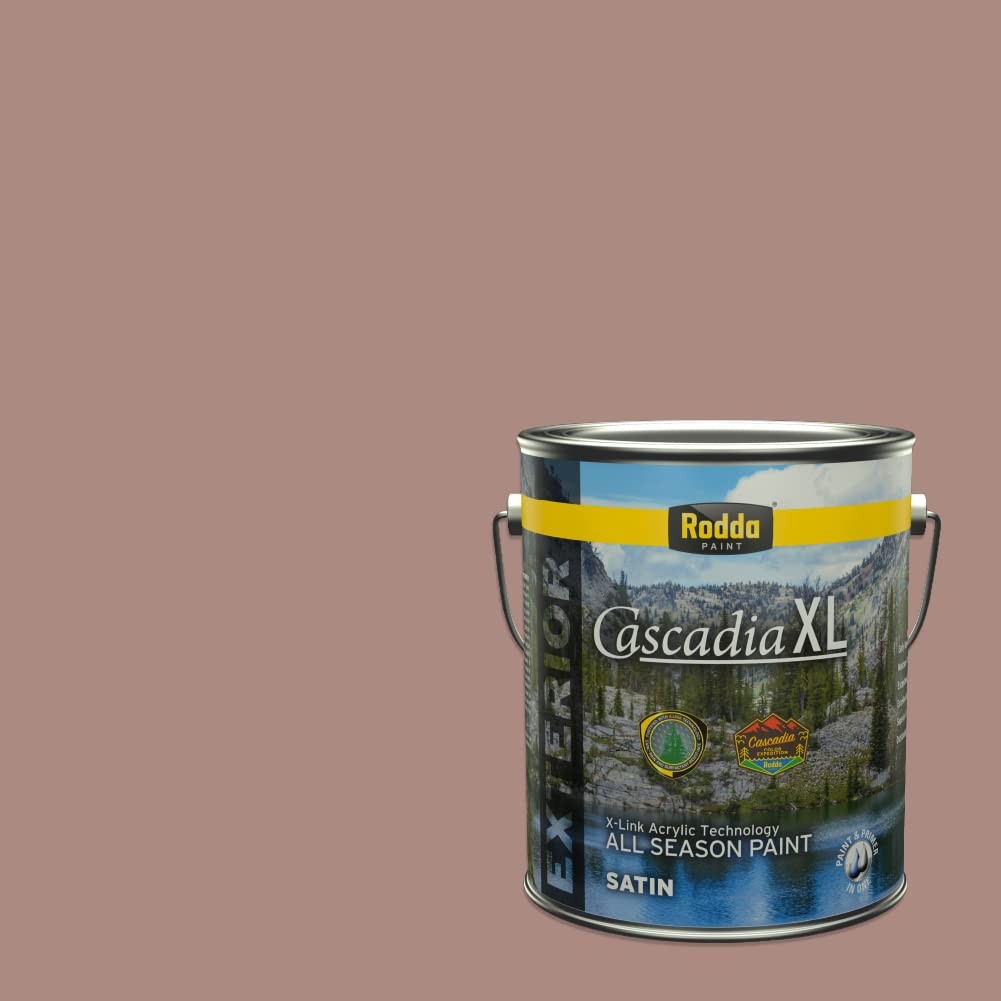 Rodda Paint Rodda Cascadia Xl Exterior Satin In One 1-Gallon Rocky Mountain