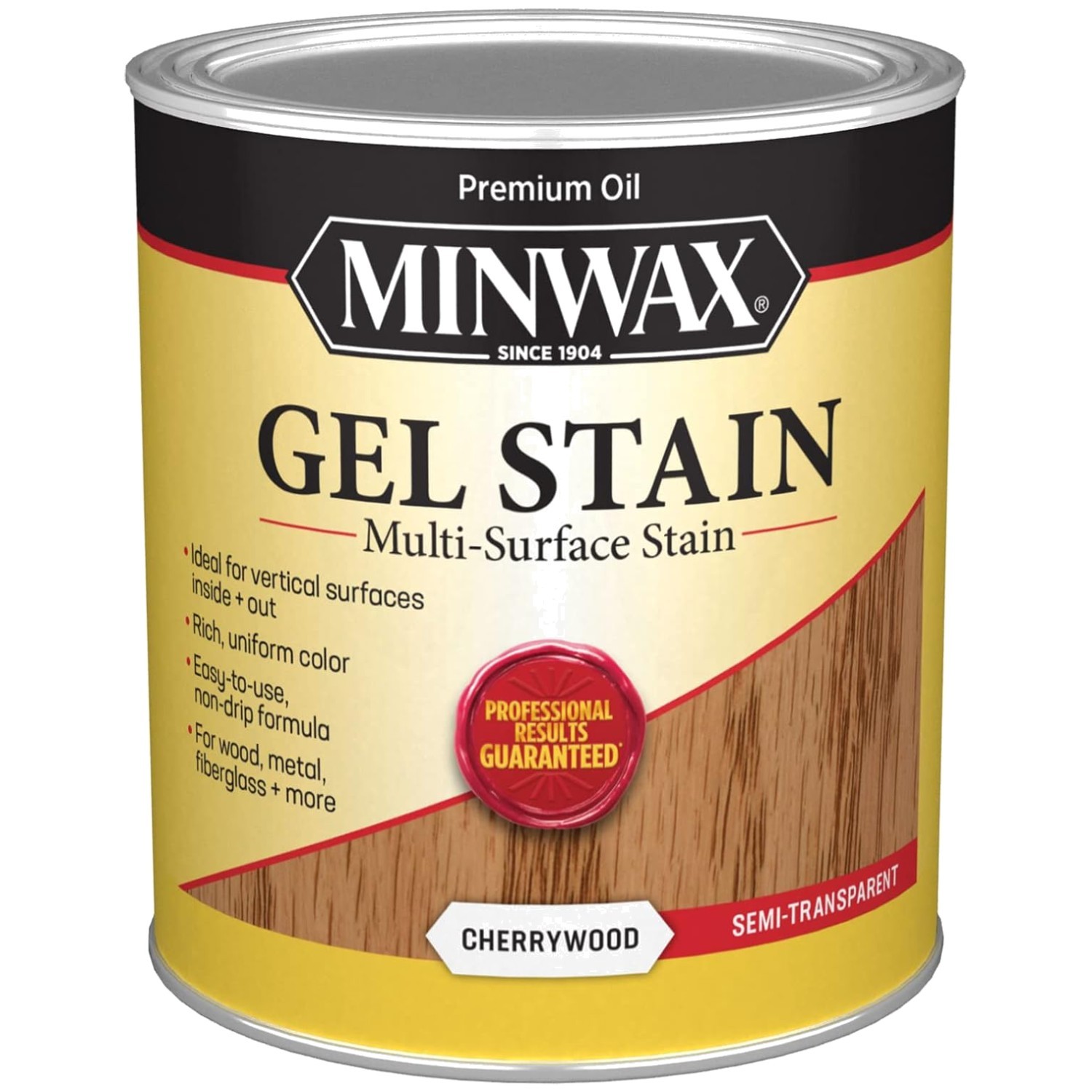 Non-Drip Gel Stain for Interior Wood – Cherry