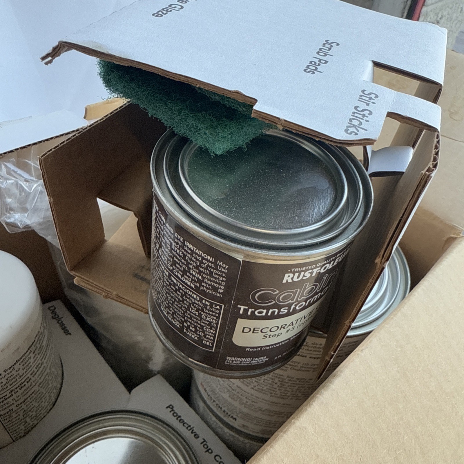 Rust-Oleum Cabinet Transformations Coating System Dark Tint Covers 100sf #258240