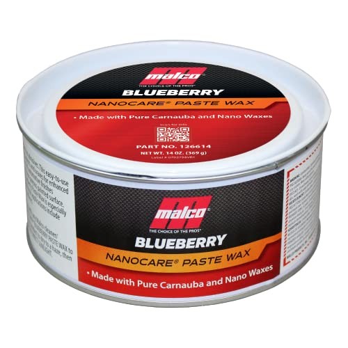 Nano Care Blueberry Paste Wax – Creates High Gloss Finish and Long-Lasting