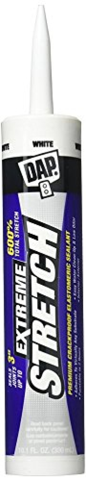 DAP 18715 2 Pack 10.1 oz. Extreme Stretch Premium Crackproof Elastomeric Sealant