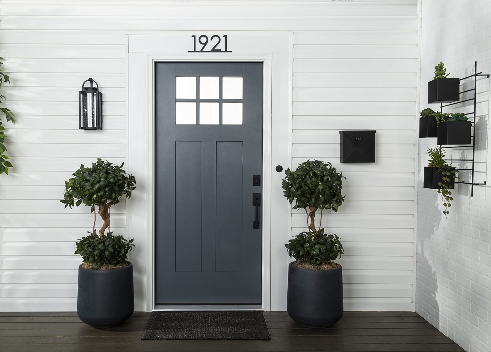 Rust Oleum Satin Alpine Gray Door And Trim Paint 32 Fl Oz Water Based Fast Dr…