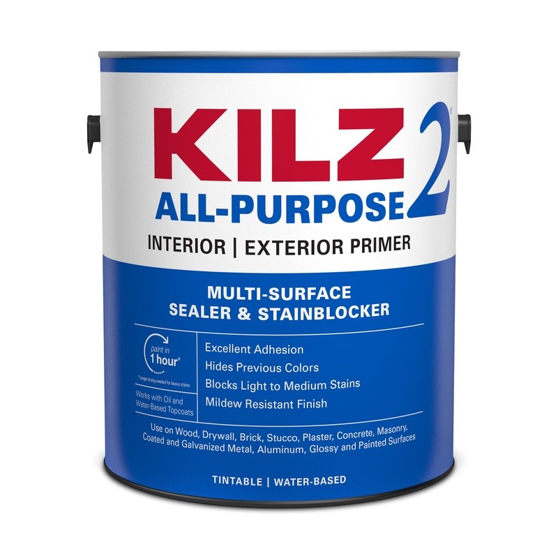 Fast Drying All Purpose Primer Stain Blocking Low Odor Interior Exterior Use