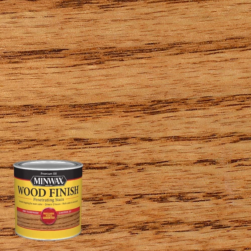 Gunstock Interior Wood Stain – 8 Oz Quick Drying Oil for Rich Color Enhancement