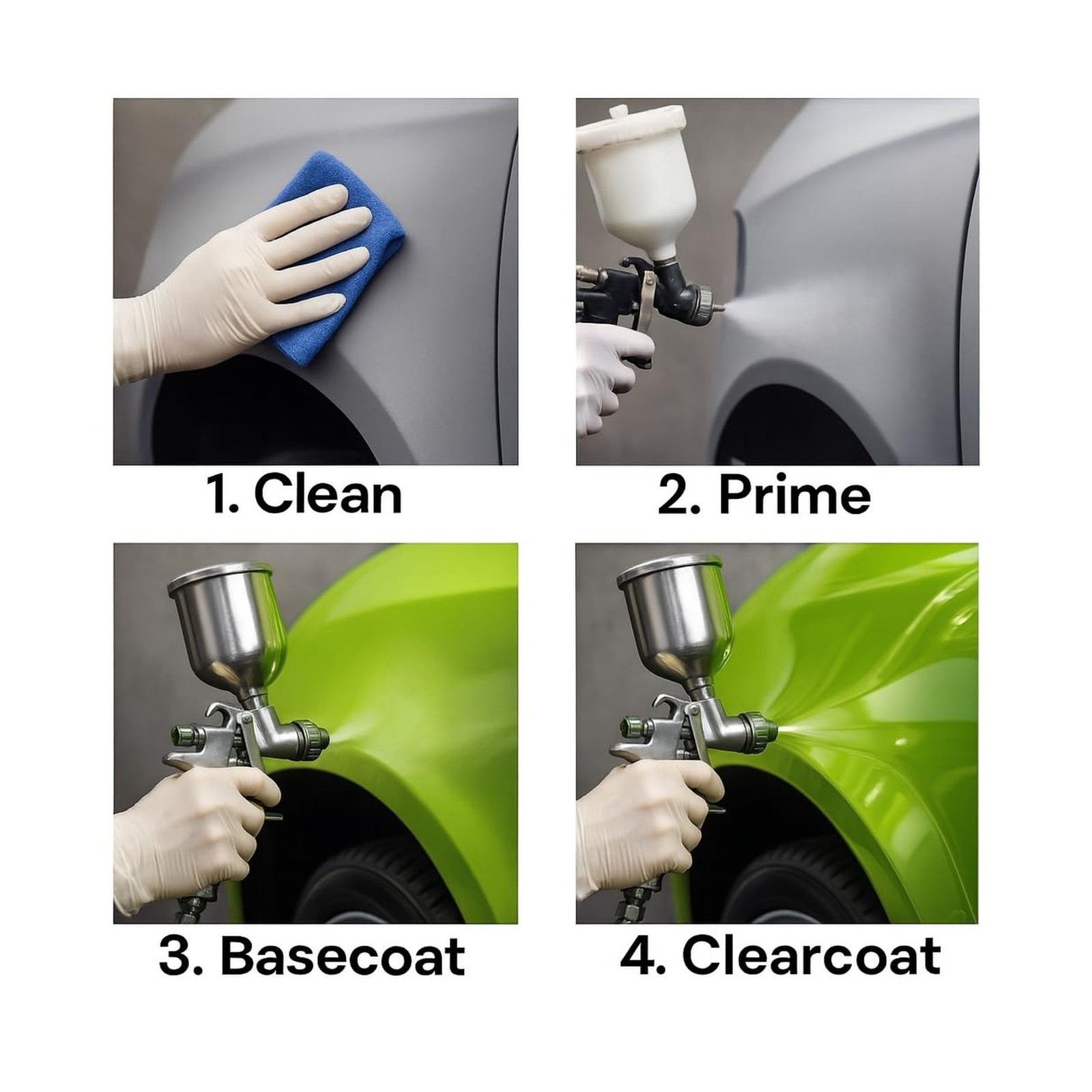 LiME LiNE Sand-able Automotive Primer Surfacer, Direct-to-Metal, High Build 2…