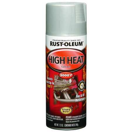 Rust-Oleum 248904 12 Oz. Flat Aluminum Engine Enamel