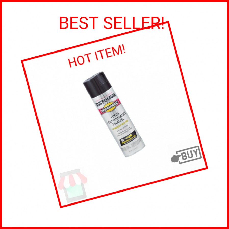 Rust-Oleum 7579838 Professional High Performance Enamel Spray Paint, 15 Oz, Glos