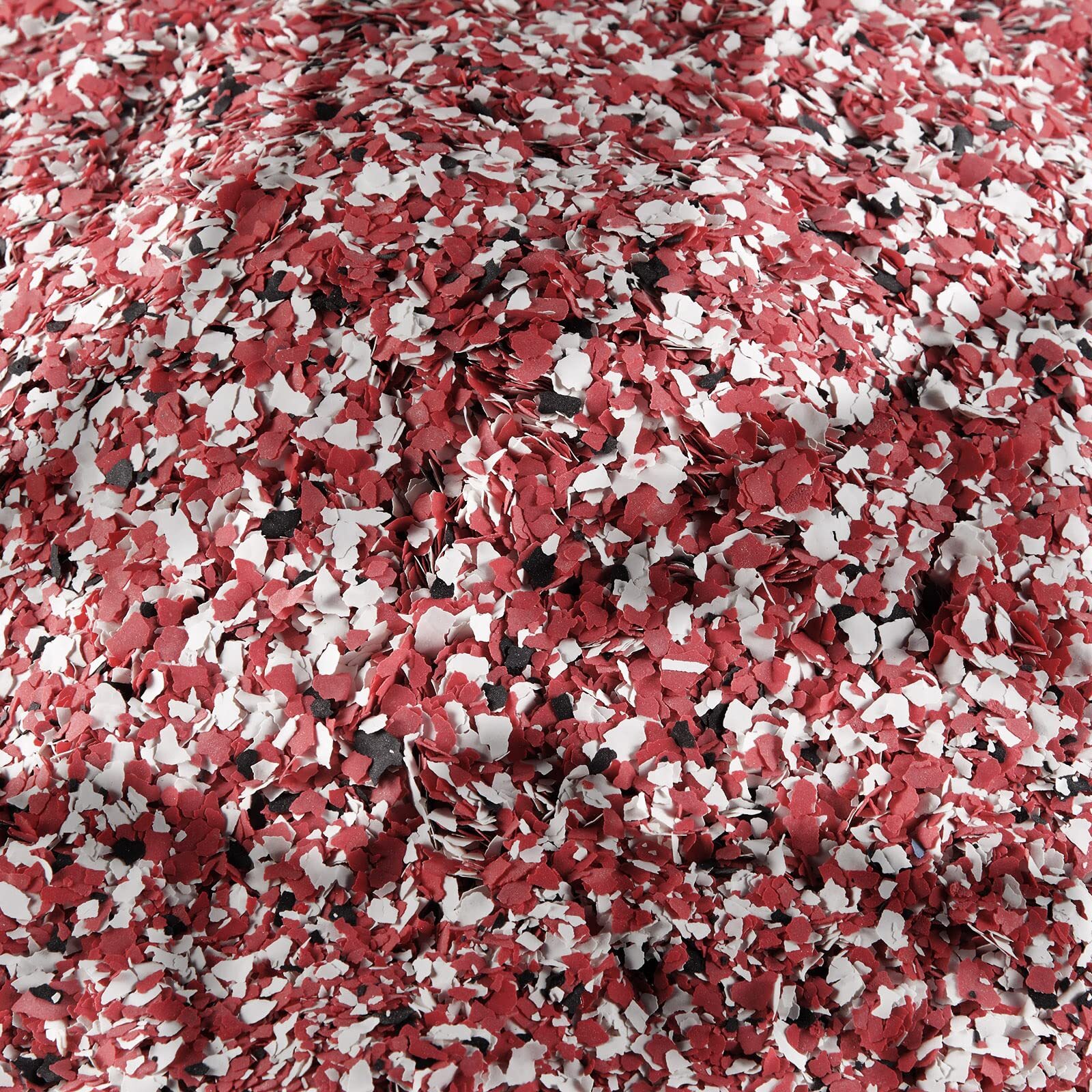 2.4 Kg / 5.3 Lb Decorative Epoxy Floor Flakes Paint Chips 58 Mm Blend Color Conc