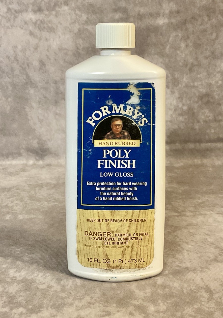 FORMBY’S HAND RUBBED POLY FINISH LOW GLOSS 16 FL OZ NEW OLD STOCK