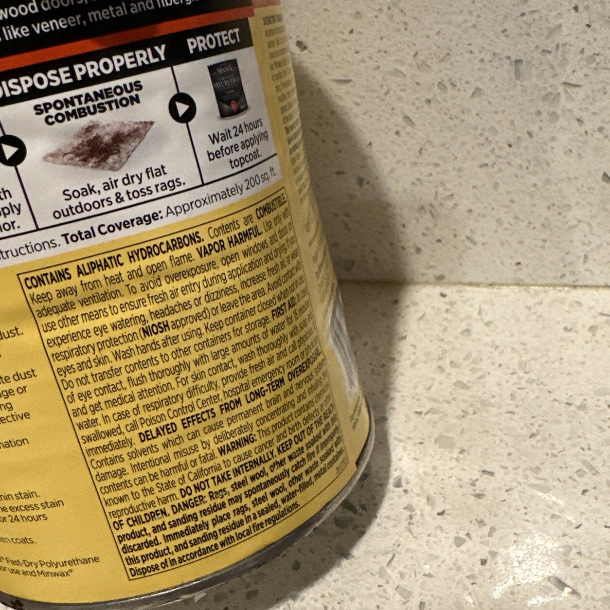 Minwax Gel Stain Multi Surface MAHOGANY Semi Transparent Quart NEW