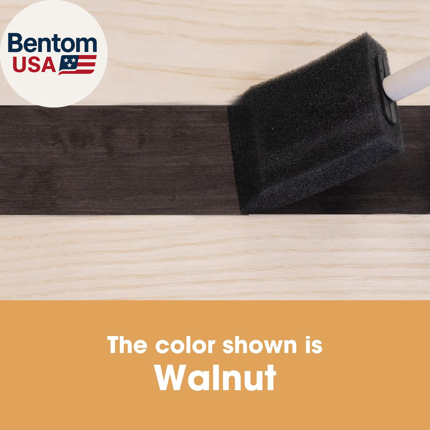 Wood Stain | Walnut | Water Based | Fast Drying, Low Odor, & Non-Toxic | for Ind