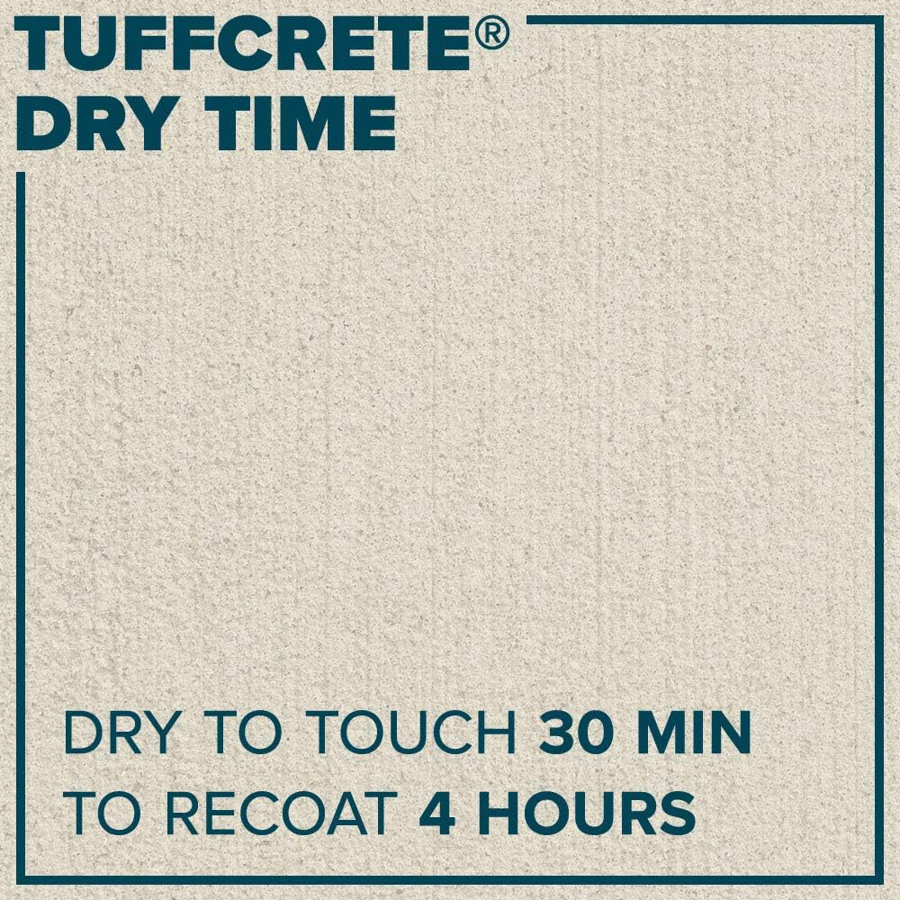 Tuffcrete Waterborne Acrylic Concrete Stain Paint, Desert Sand, 1 Gallon