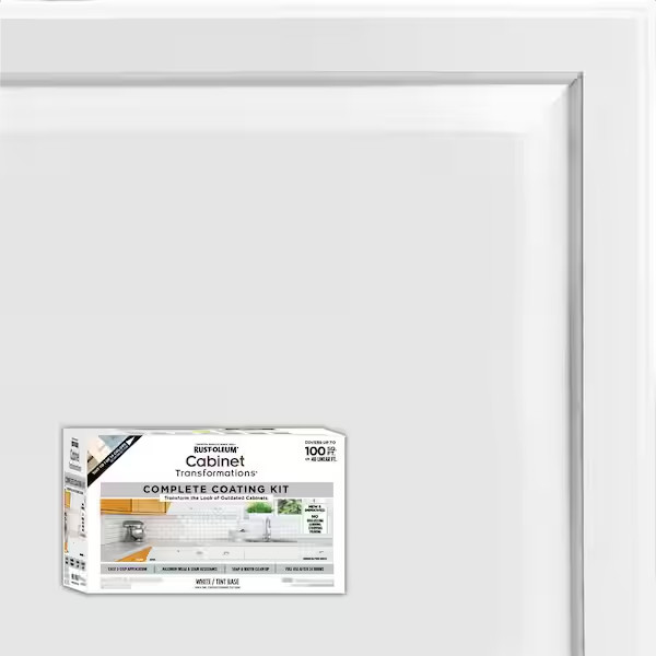 Rust-Oleum Cabinet Transformation Complete Coating Kit Pure White Tint Base