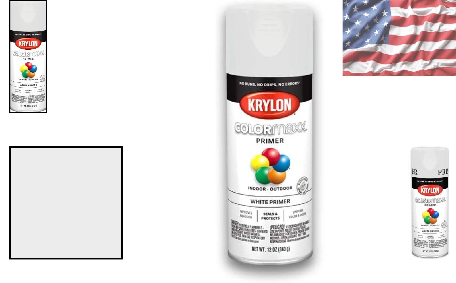 High-Performance 12 oz White Spray Primer – Quick Drying & Easy Application