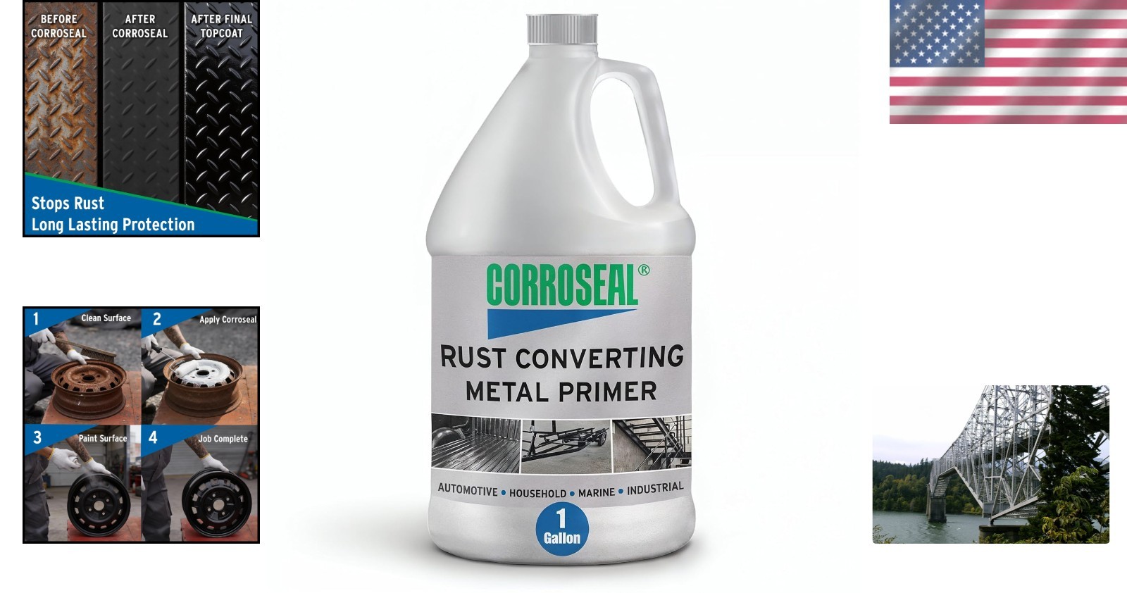 Rust Converter for Trailers & Industrial Use