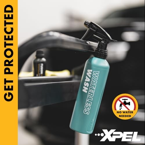 SiO2 Waterless Car Wash Spray – Quick Spray and Wipe Ceramic Wash – Clean,